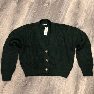 Short button up cardigan